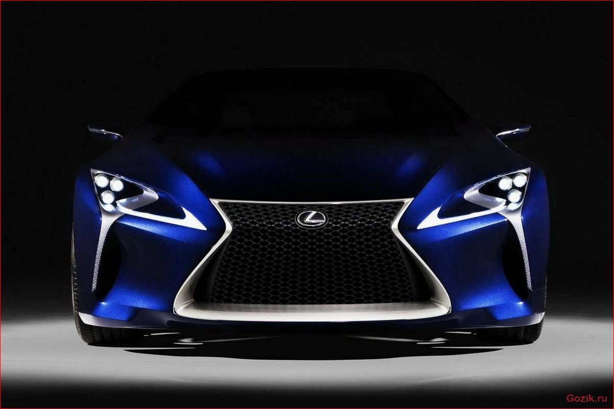 lexus, lf-lc, blue