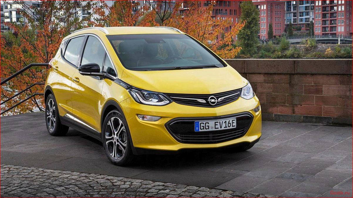 opel, ampera-e, 2017, обзор, характеристики