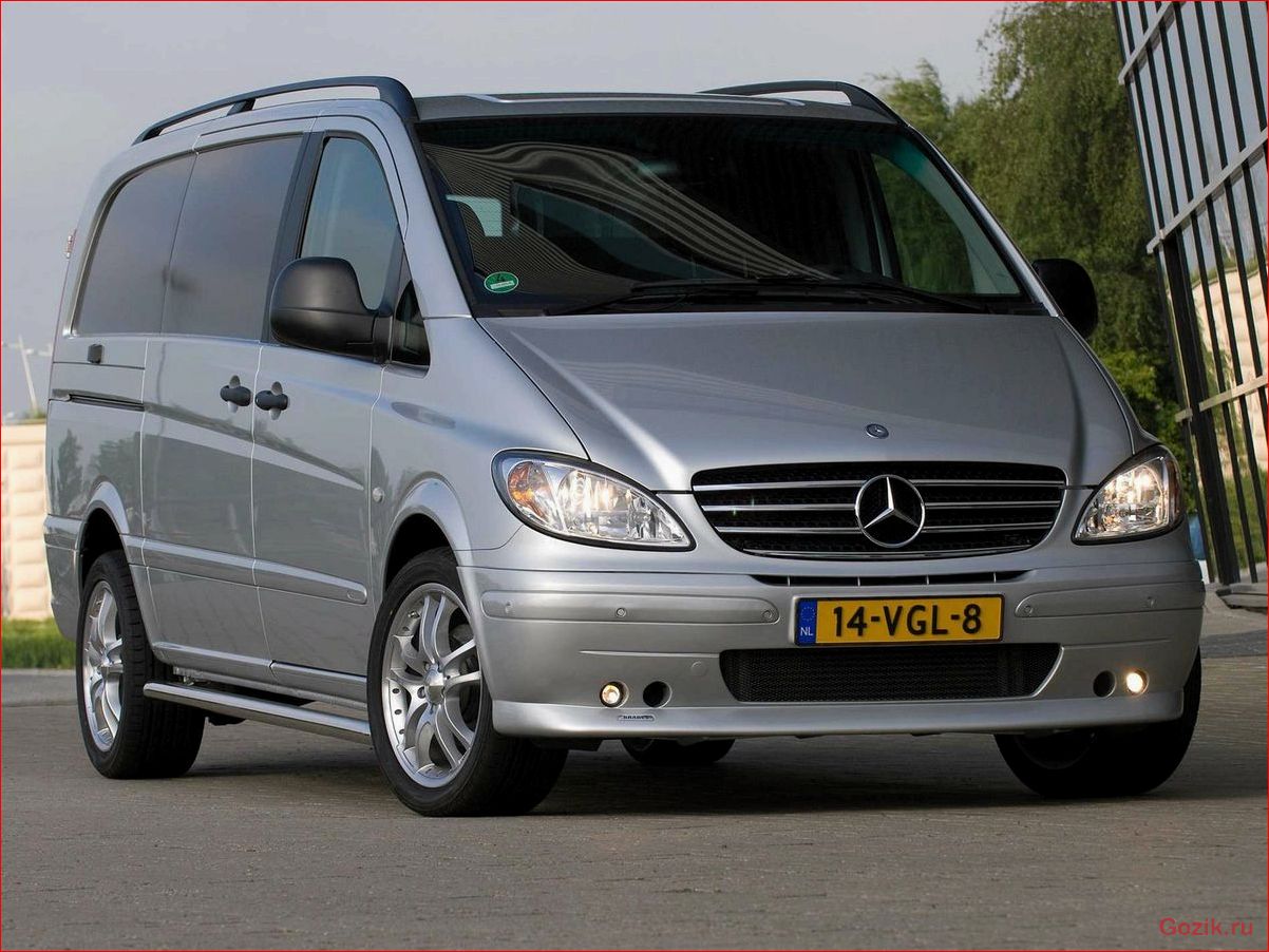 микроавтобус, mercedes, vito, характеристики, особенности