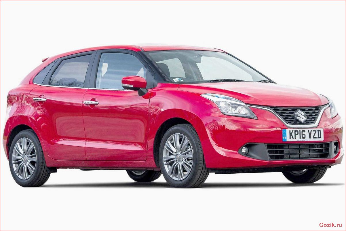 хетчбек, suzuki, baleno, 2016, особенности