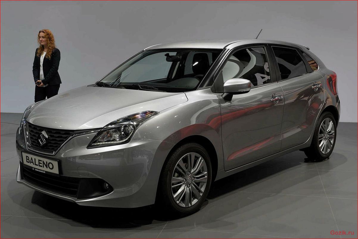 хетчбек, suzuki, baleno, 2016, особенности