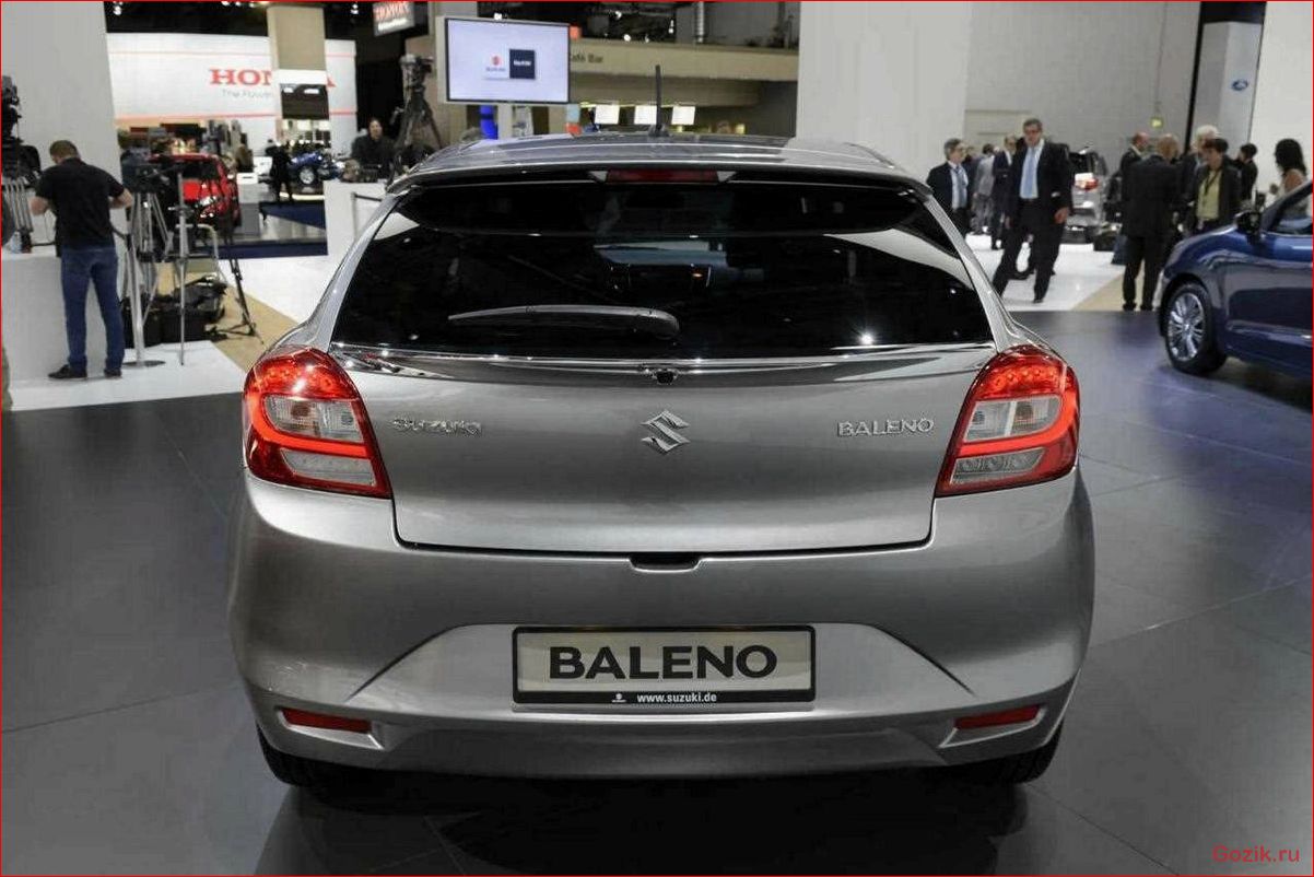 хетчбек, suzuki, baleno, 2016, особенности