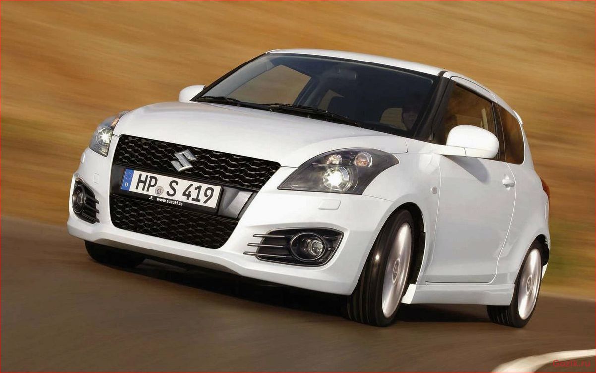 suzuki, swift, sport, 2012, спортивный