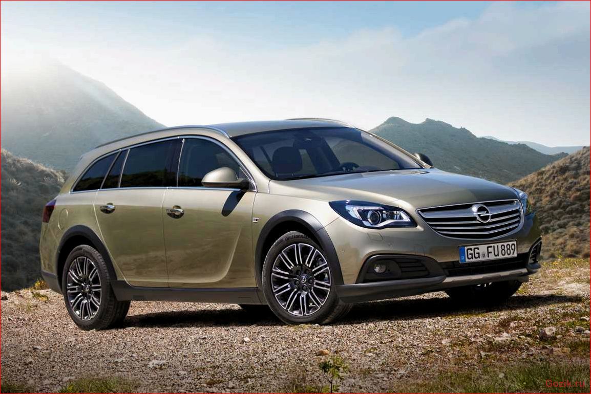 opel, insignia, country, tourer, основные