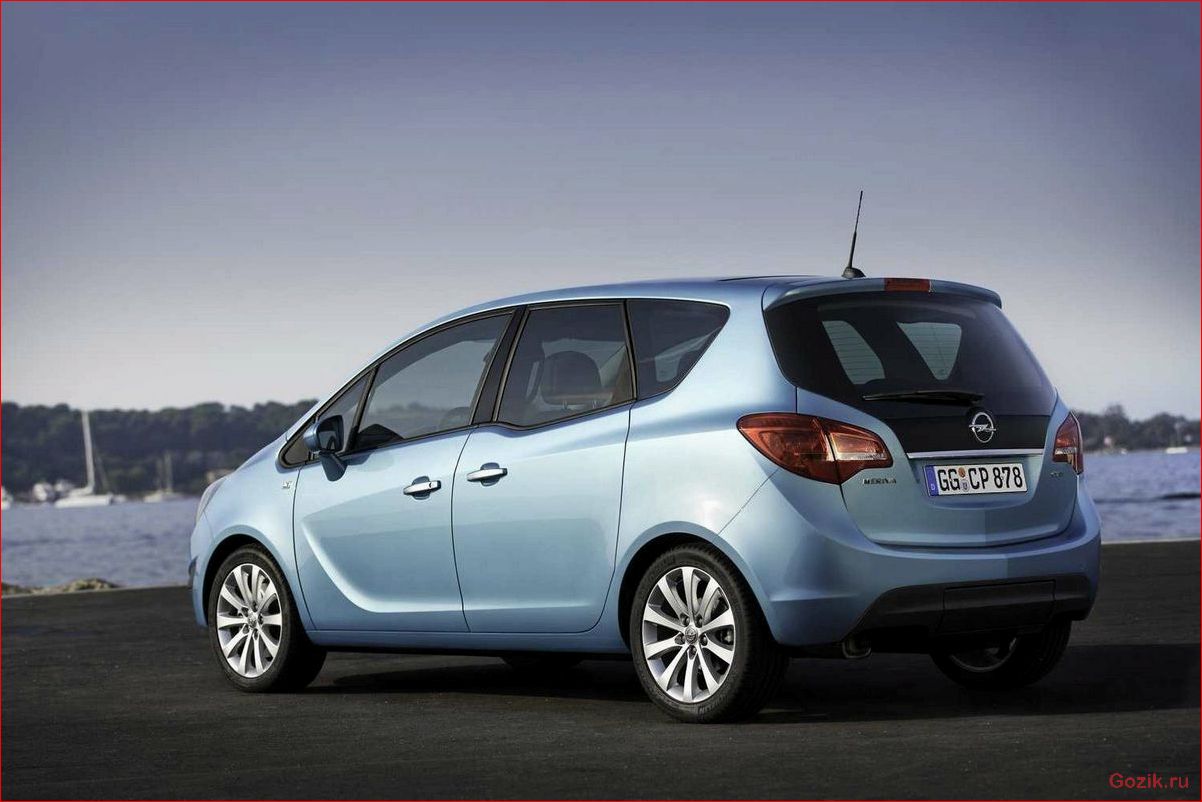 opel, meriva, характеристики, отзывы, цены