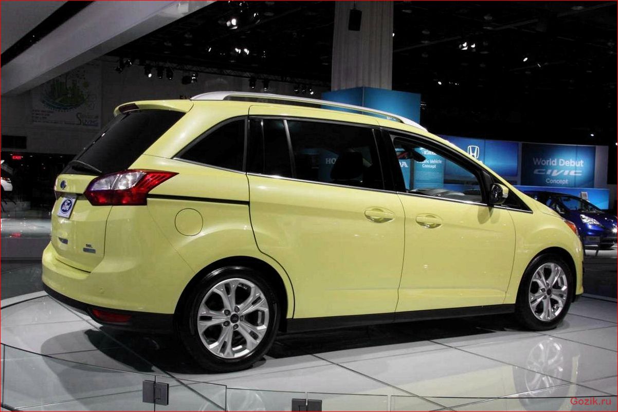 ford, c-max, вошел, тройку, лучших