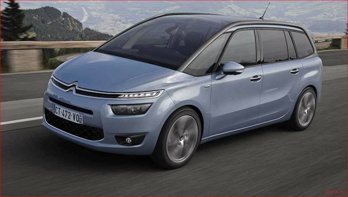 представлен, новый, автомобиль, citroen, picasso