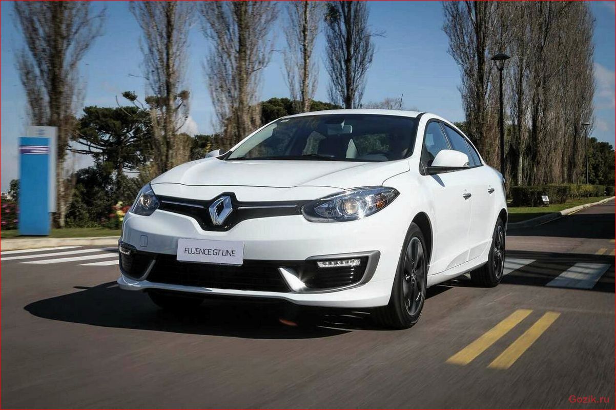 renault, fluence, описание, модели, технические