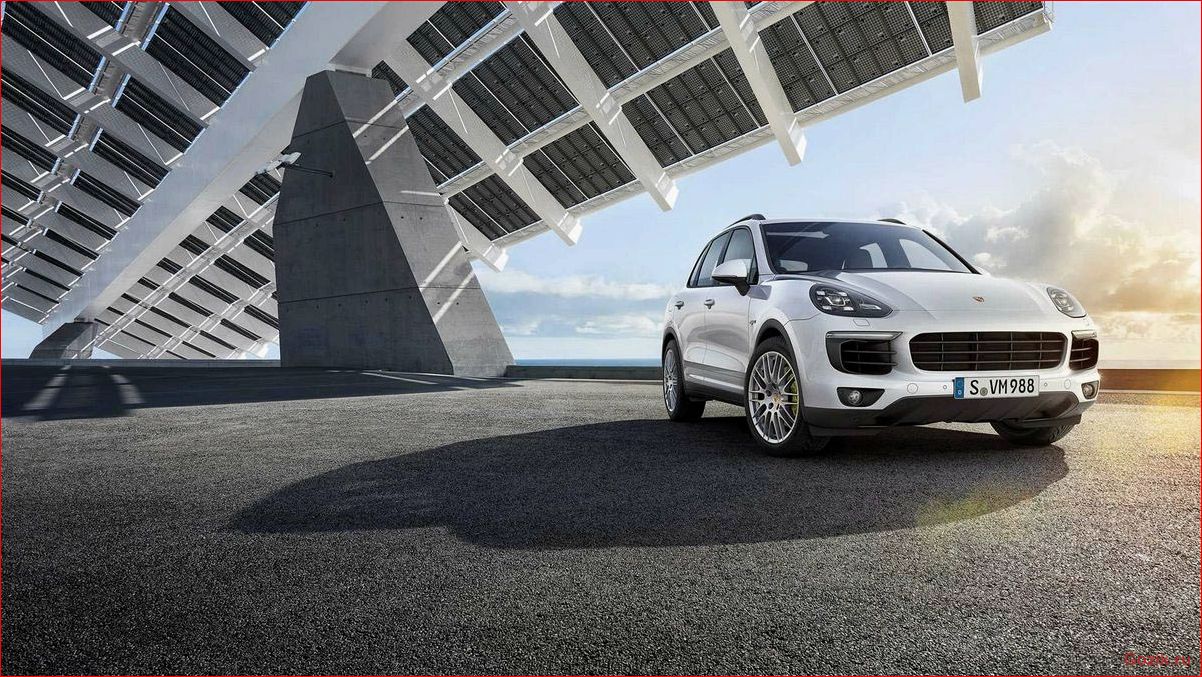 porsche, cayenne, e-hybrid, гибридный, 2015