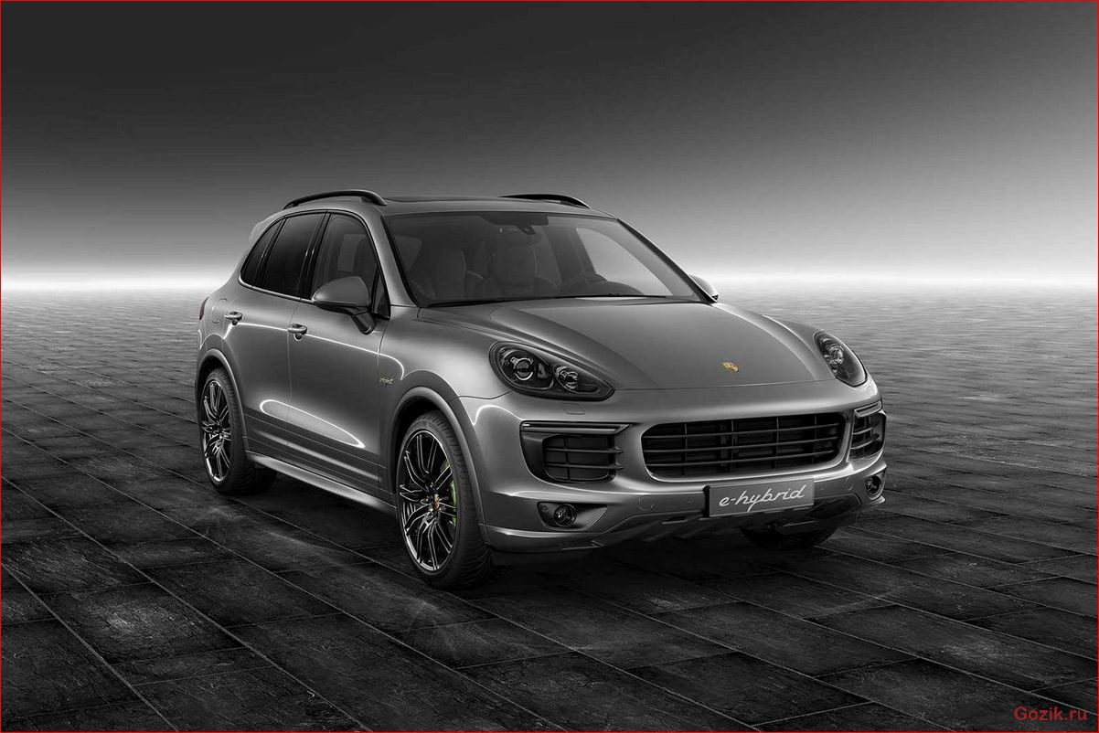 porsche, cayenne, e-hybrid, гибридный, 2015