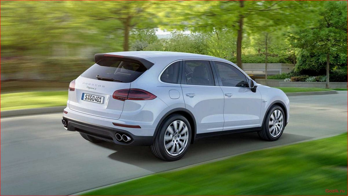 porsche, cayenne, e-hybrid, гибридный, 2015