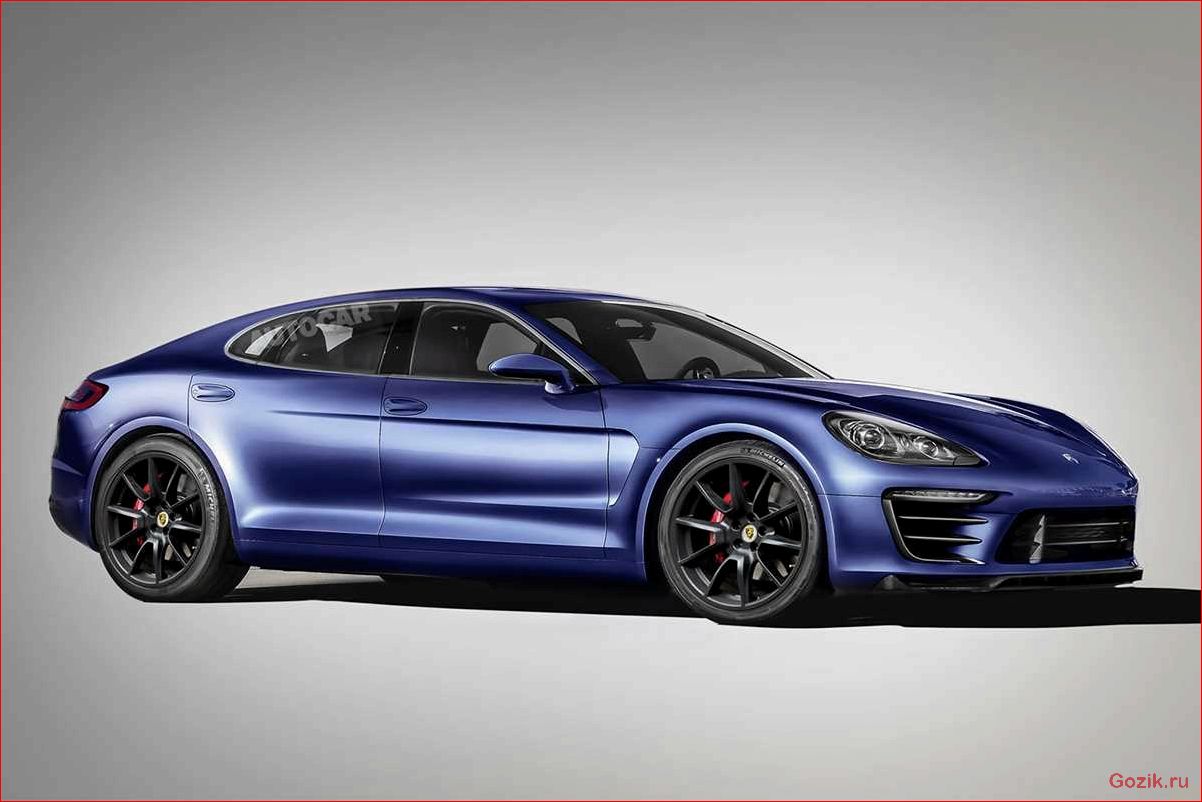 новая, porsche, panamera, второго, поколения