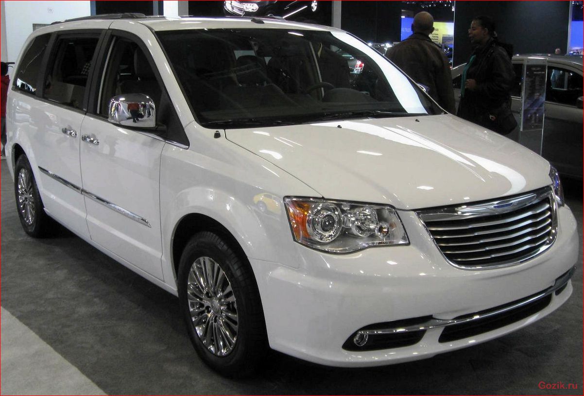 новый, chrysler, town, country, описание