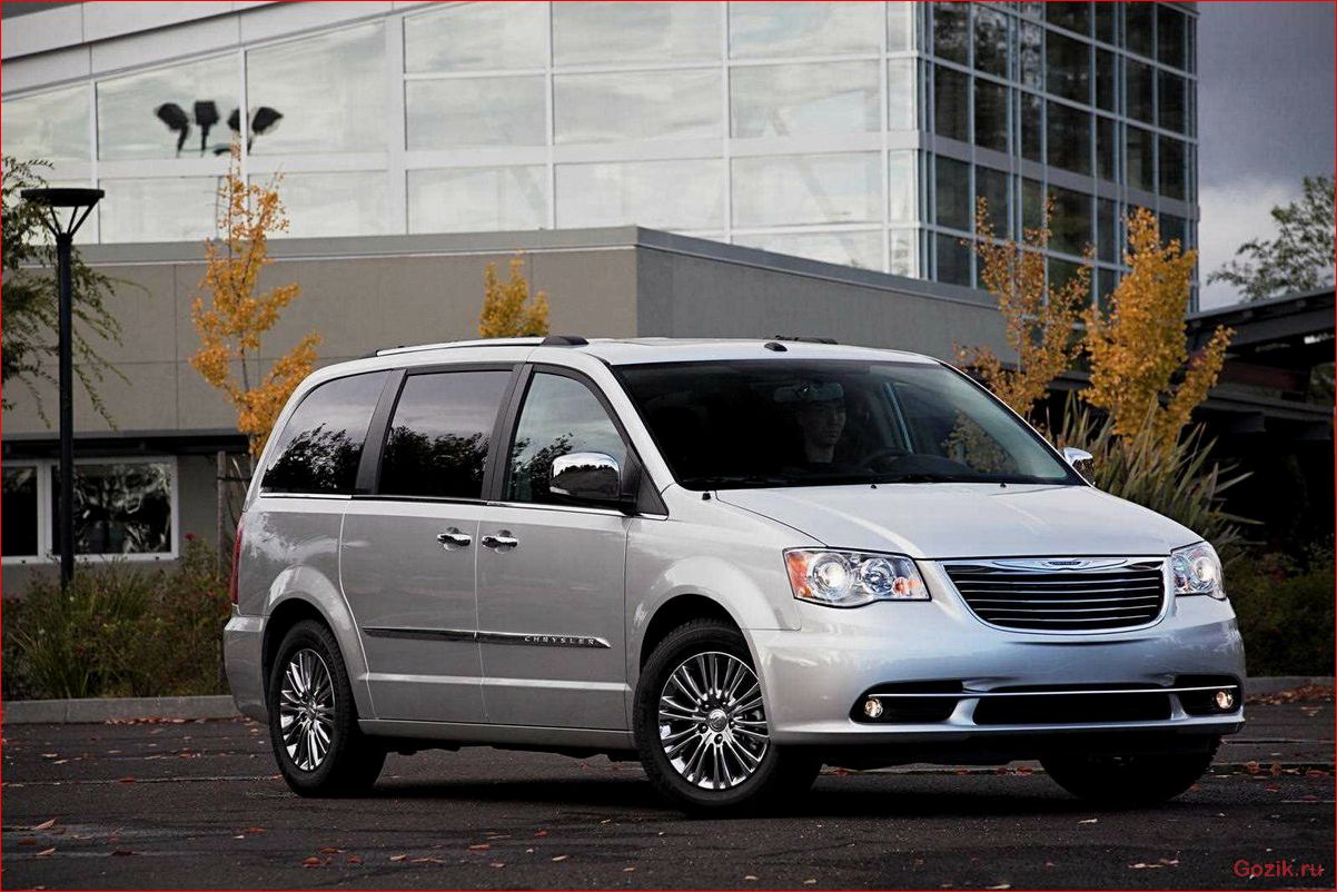 новый, chrysler, town, country, описание