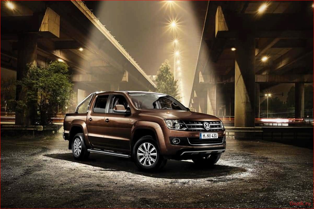 пикап, volkswagen, amarok, 2013, года