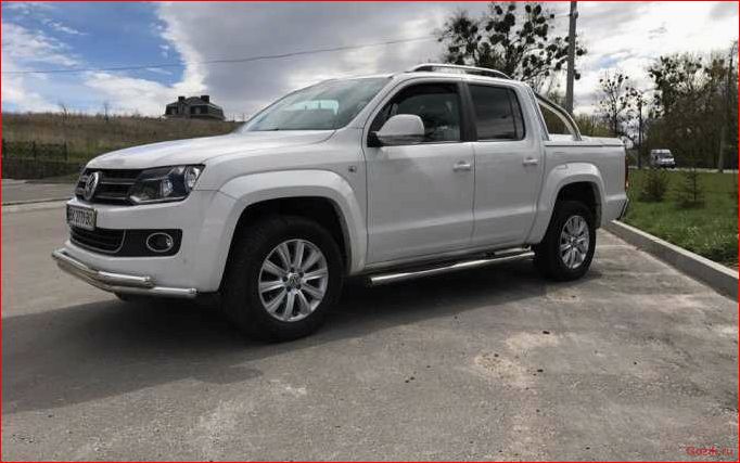 пикап, volkswagen, amarok, 2013, года