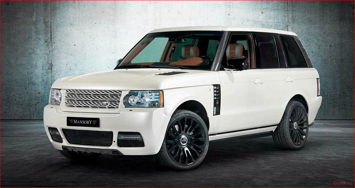 range, rover, mansory, vogue, 2011-2012