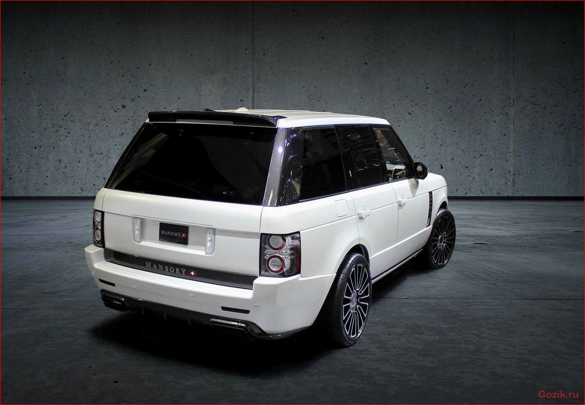 range, rover, mansory, vogue, 2011-2012