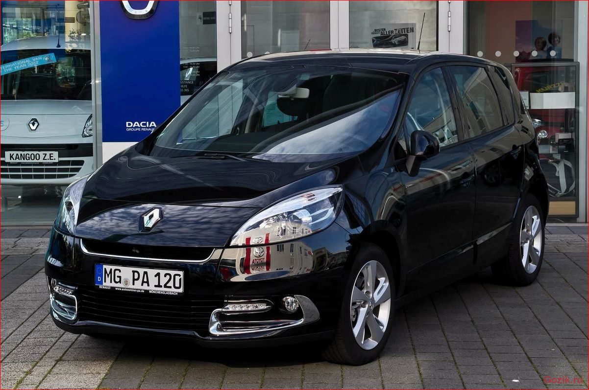 renault, scenic, 2012, описание, характеристики