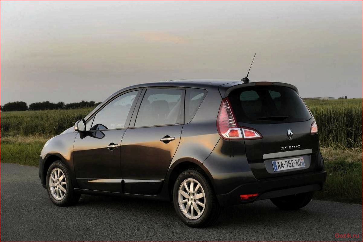 renault, scenic, 2012, описание, характеристики