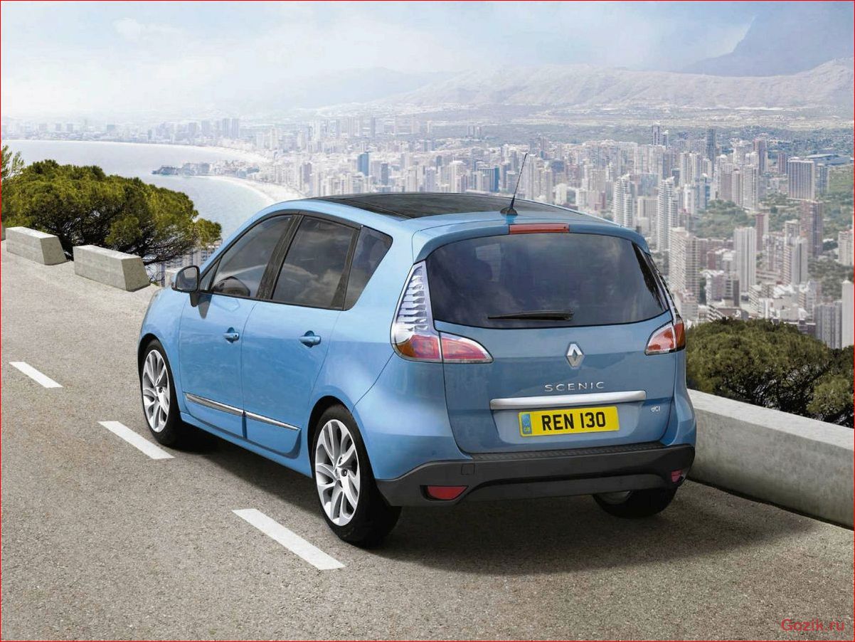 renault, scenic, 2012, описание, характеристики