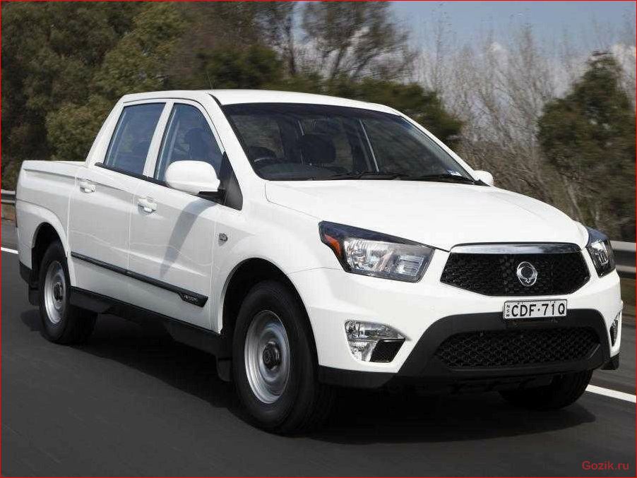 ssangyong, actyon, sports, описание, модели