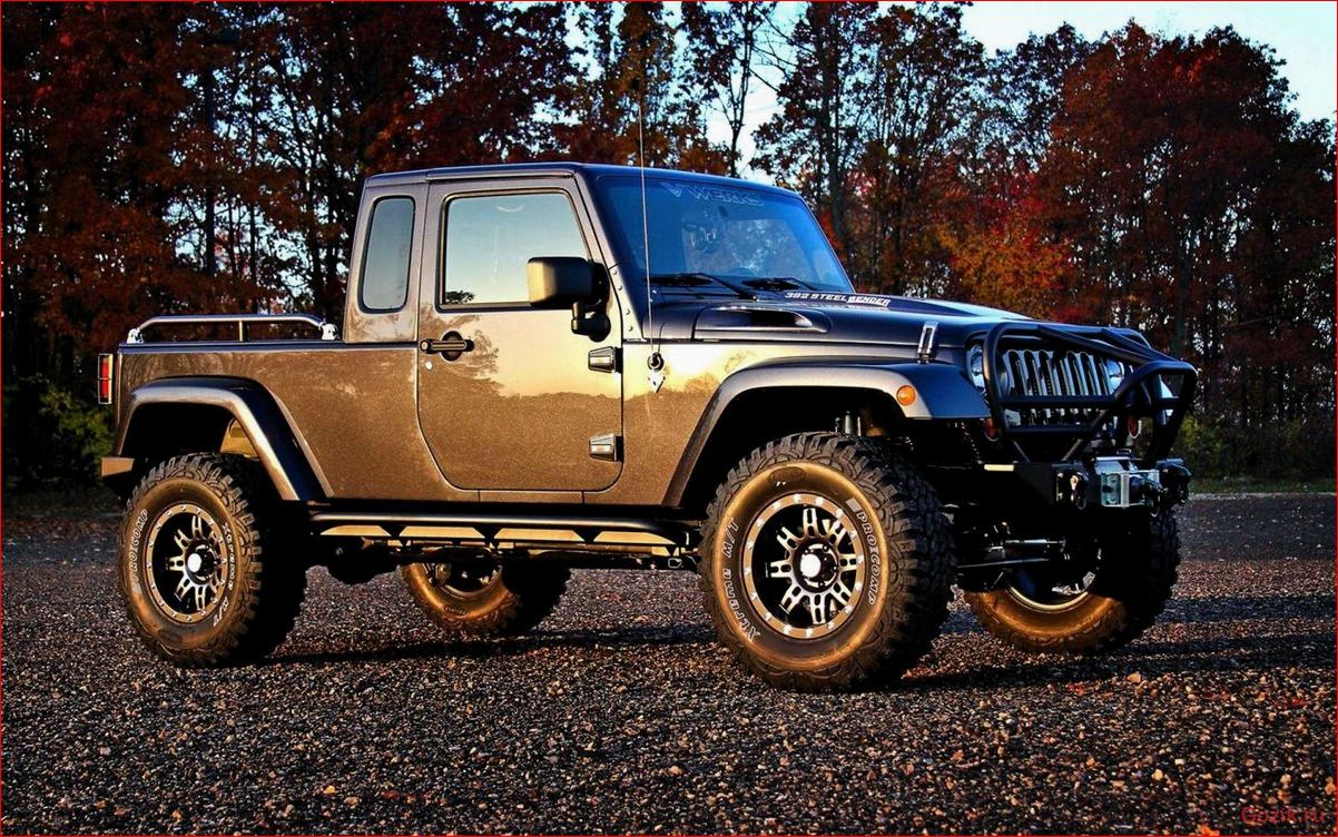 jeep, представит, новый, пикап, основе