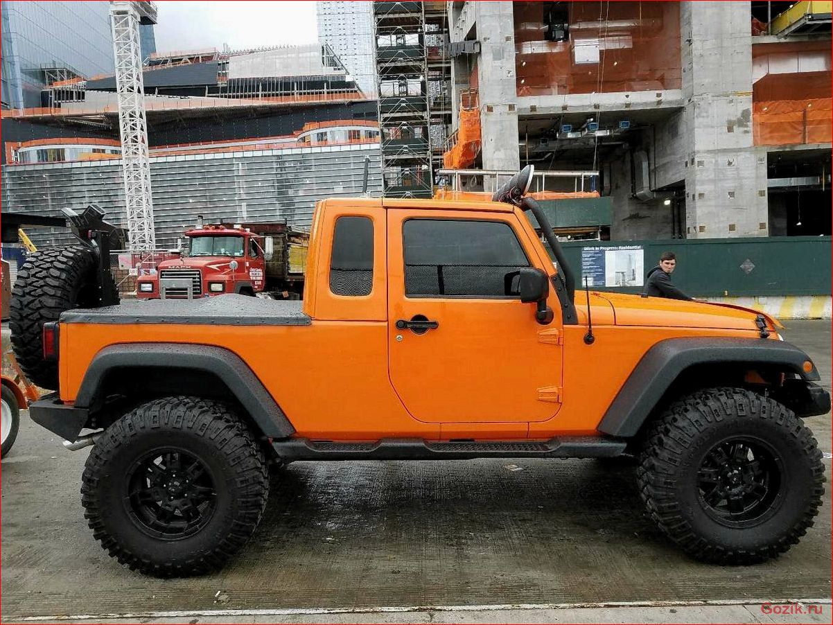 jeep, представит, новый, пикап, основе