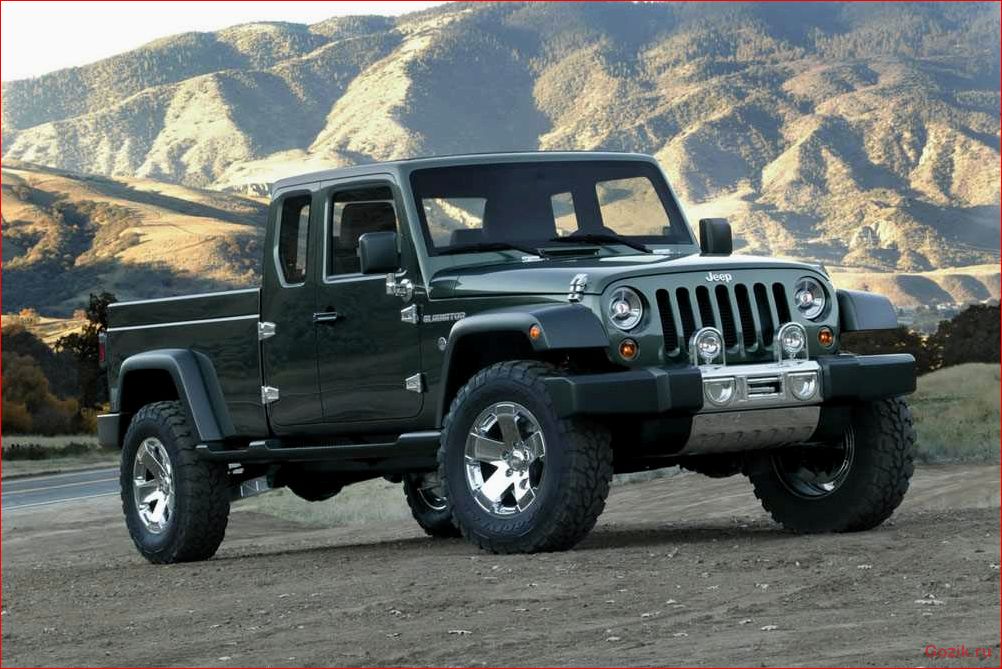 jeep, представит, новый, пикап, основе