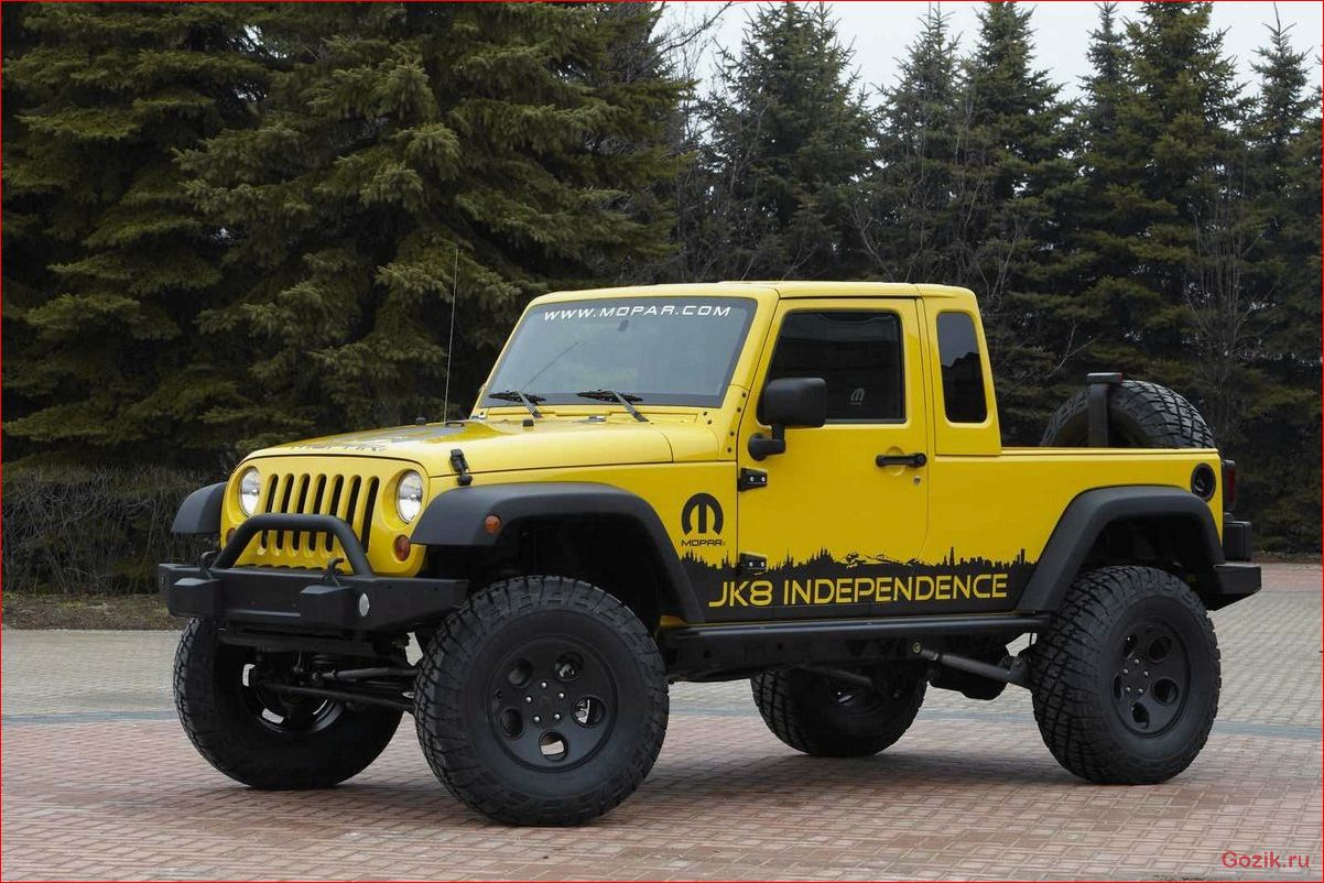 jeep, представит, новый, пикап, основе