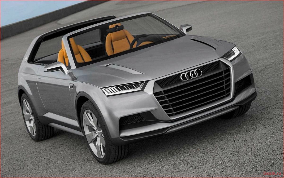 кроссовер, audi, crosslane, coupe, 2012-2013