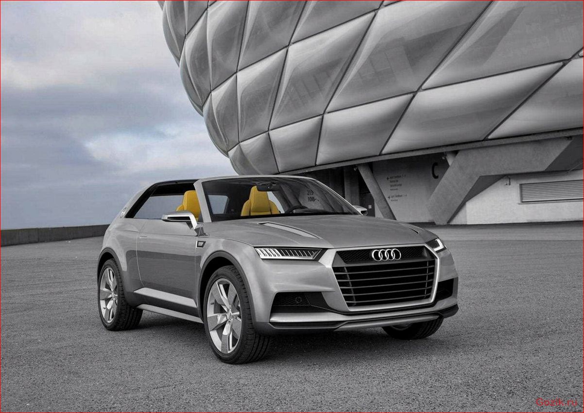 кроссовер, audi, crosslane, coupe, 2012-2013