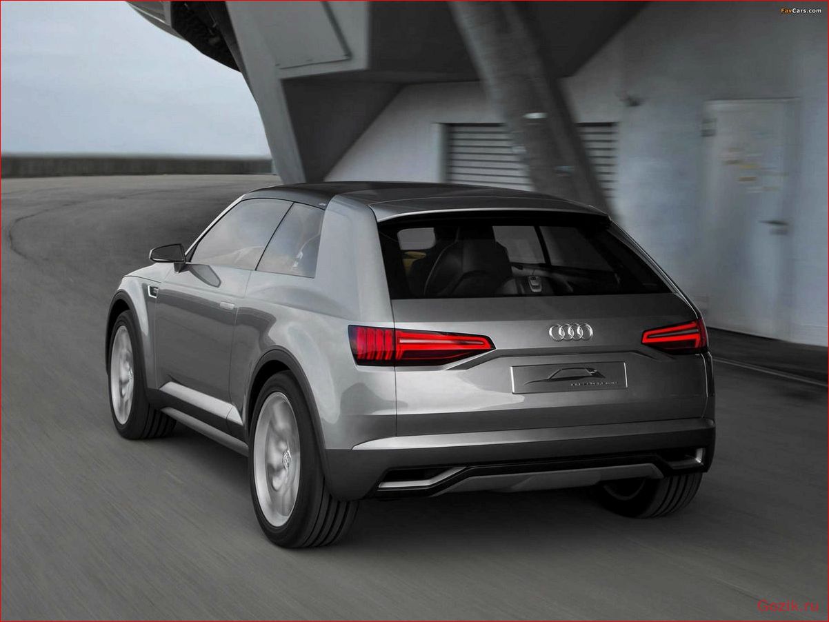 кроссовер, audi, crosslane, coupe, 2012-2013