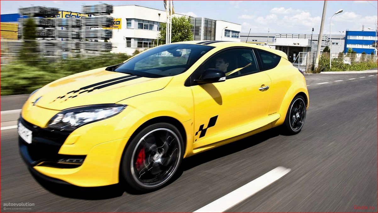 обзор, спортивного, хэтчбека, renault, megane