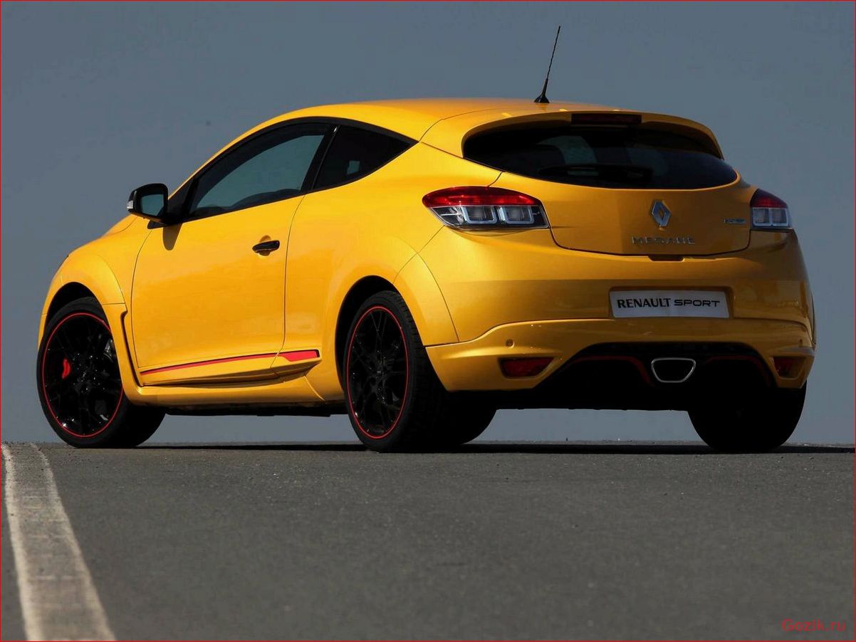 обзор, спортивного, хэтчбека, renault, megane