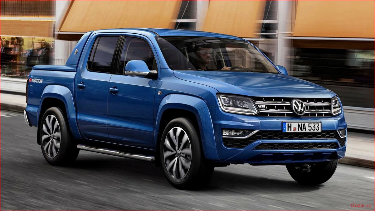 volkswagen, amarok, обновил, моторную, гамму