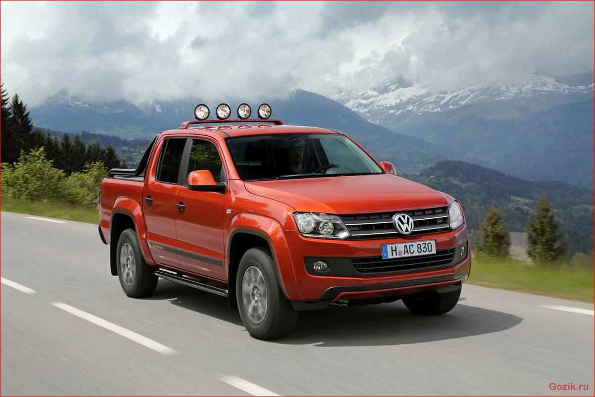 volkswagen, amarok, обновил, моторную, гамму