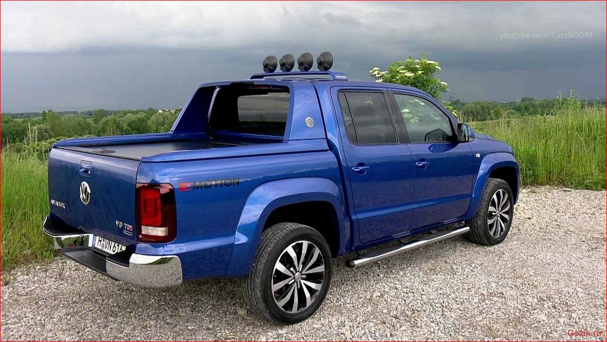 volkswagen, amarok, обновил, моторную, гамму