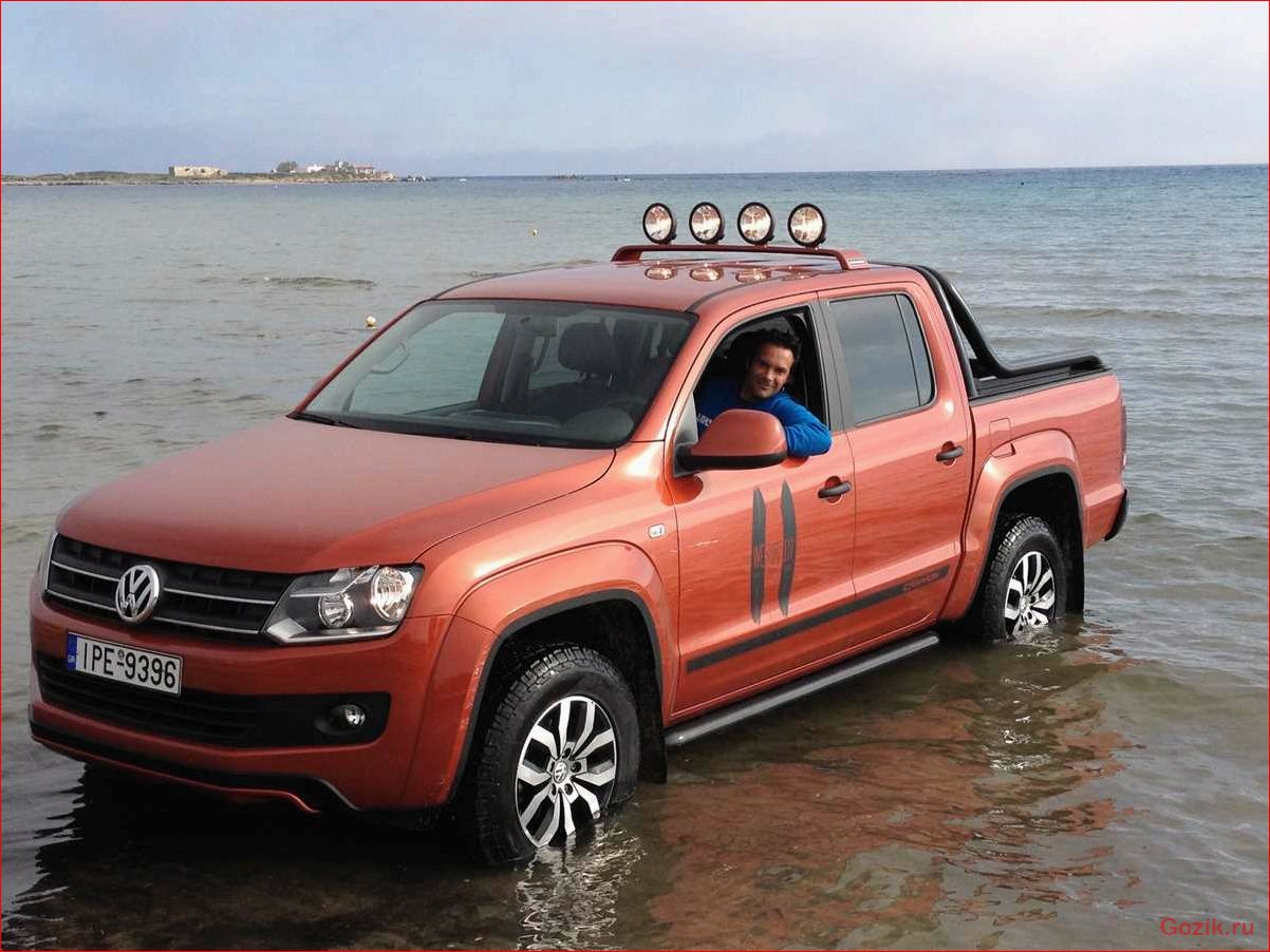 volkswagen, amarok, обновил, моторную, гамму