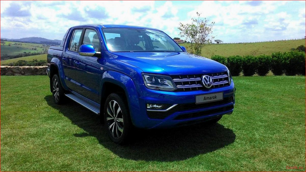 volkswagen, amarok, обновил, моторную, гамму