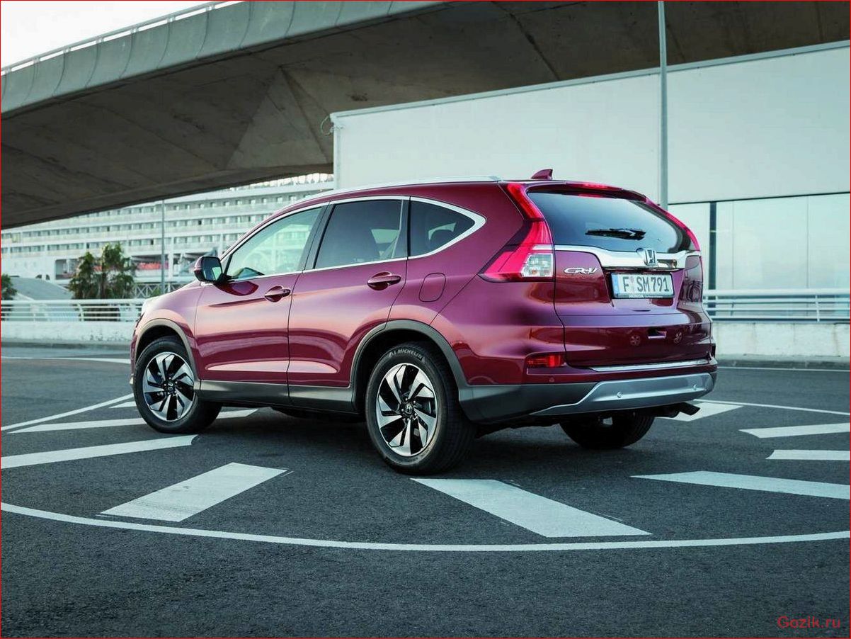 кроссовер, honda, cr-v, 2015, обзор