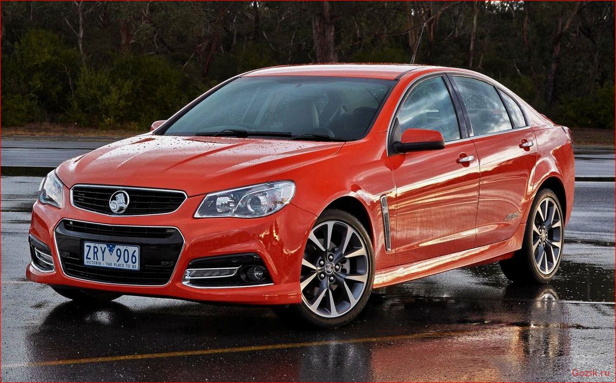 седан, holden, commodore, 2018, года