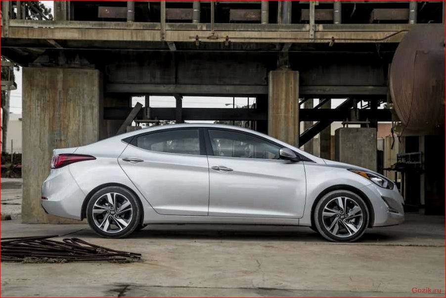 седан, hyundai, elantra, 2014-го, модельного