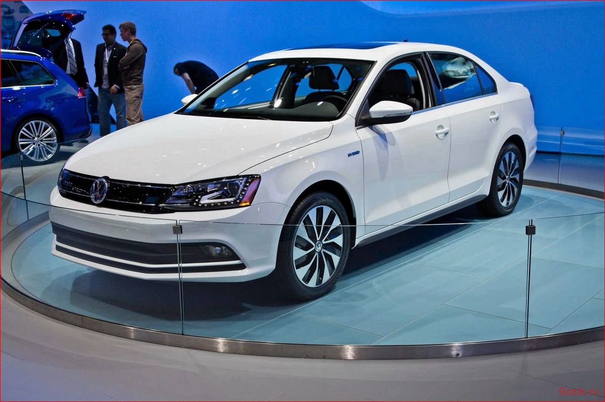 volkswagen, jetta, hybrid, идёт, конвейер