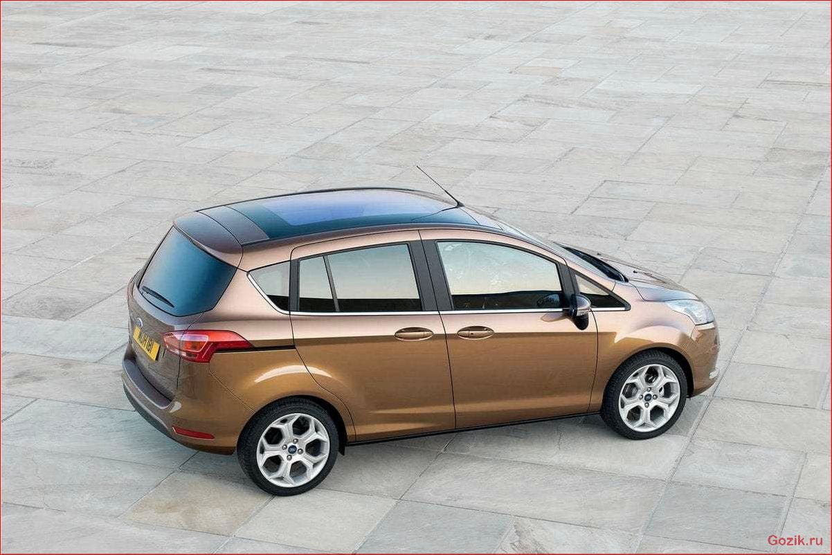 автомобиль, ford, b-max, описание, характеристики