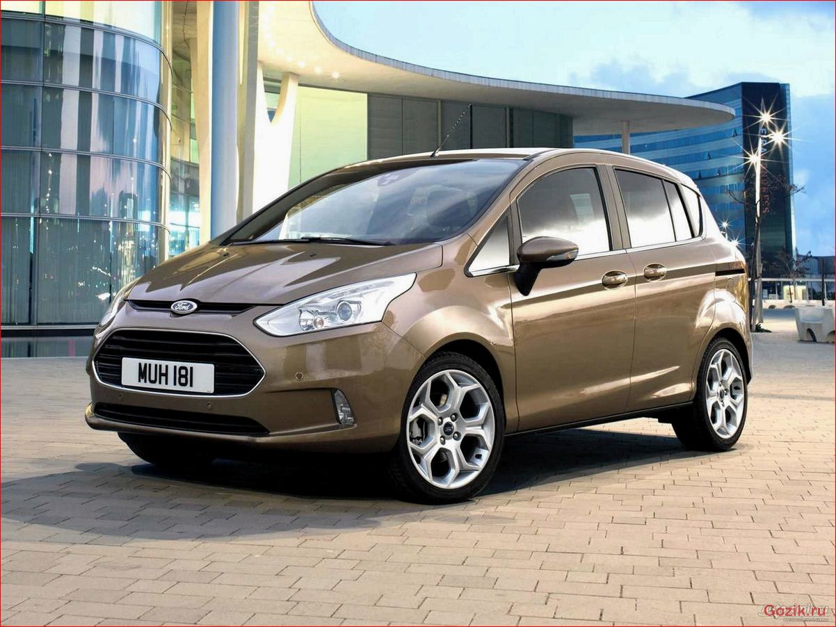 автомобиль, ford, b-max, описание, характеристики