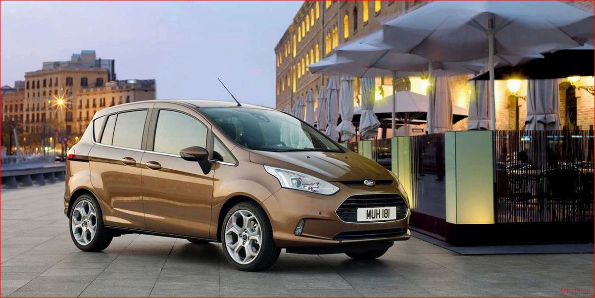 автомобиль, ford, b-max, описание, характеристики