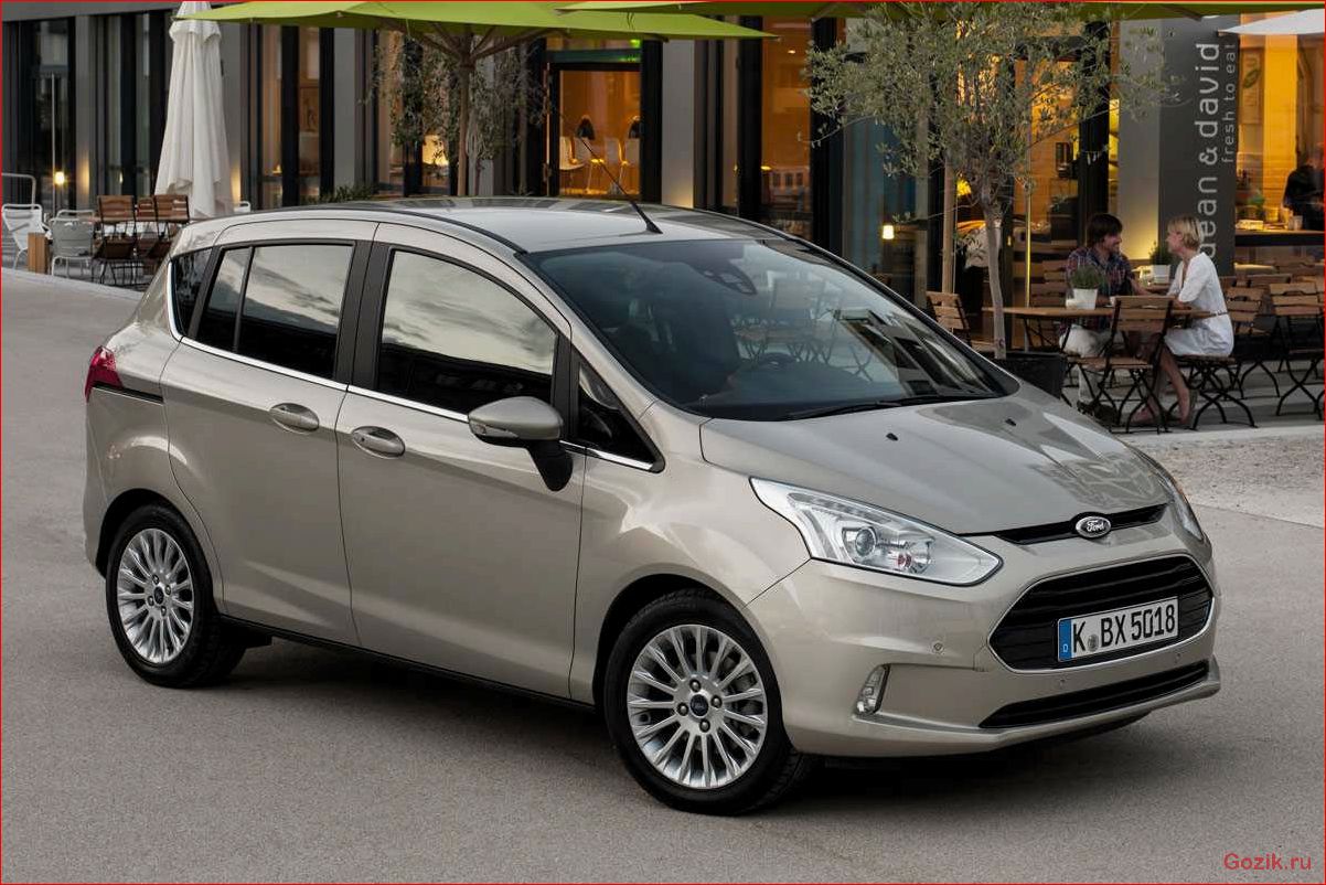 автомобиль, ford, b-max, описание, характеристики