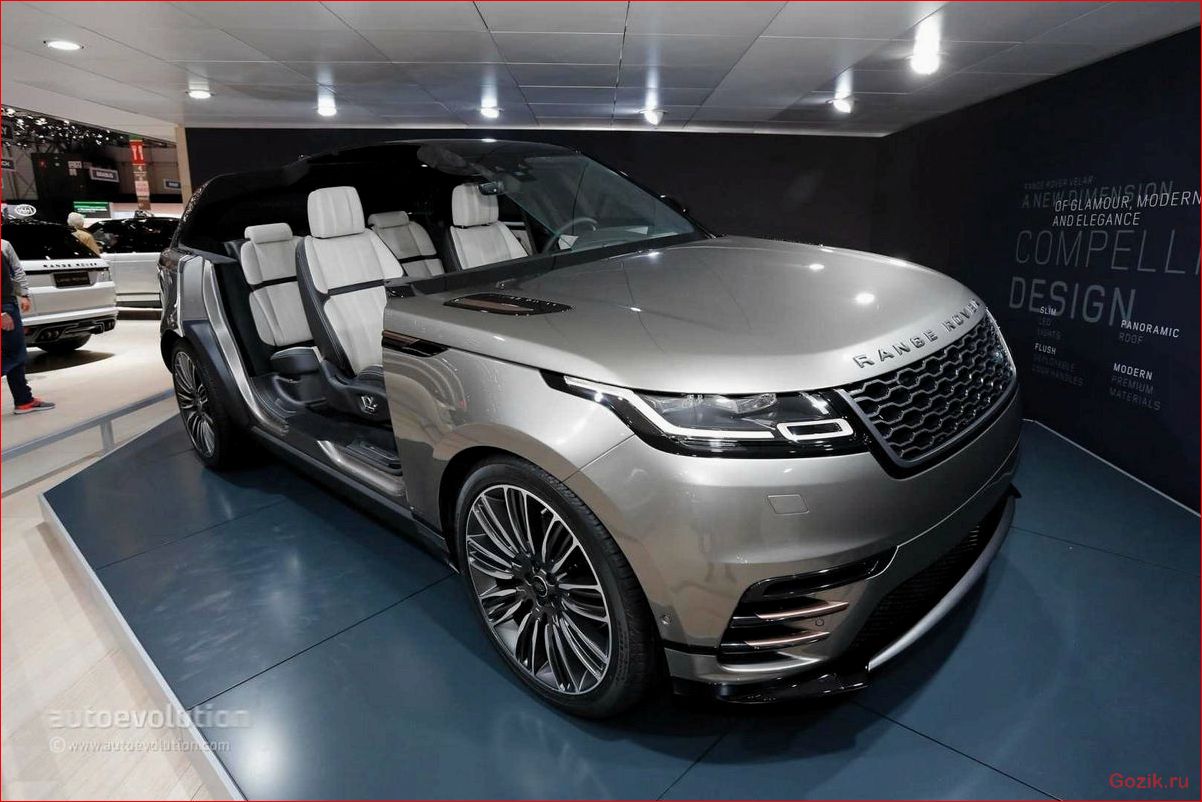 люксовый, range, rover, velar