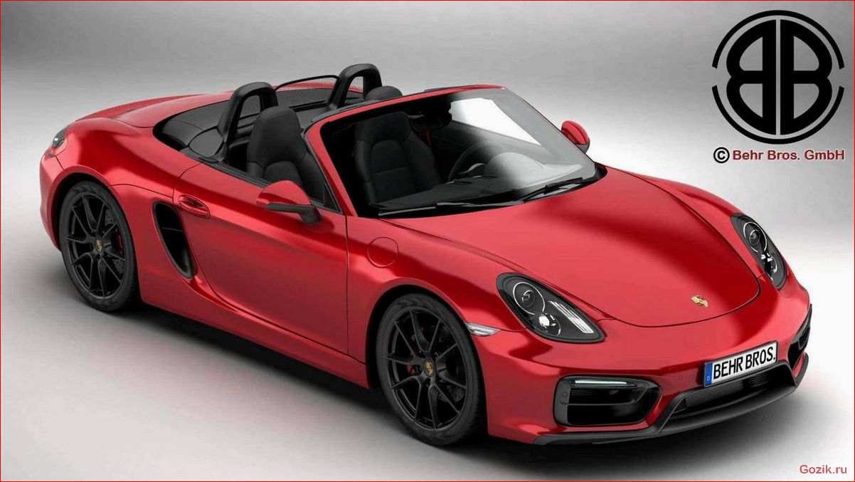 родстер, porsche, boxster, 2015, описание